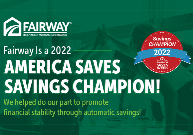 Fairway Is a 2022 America Saves Savings Champion